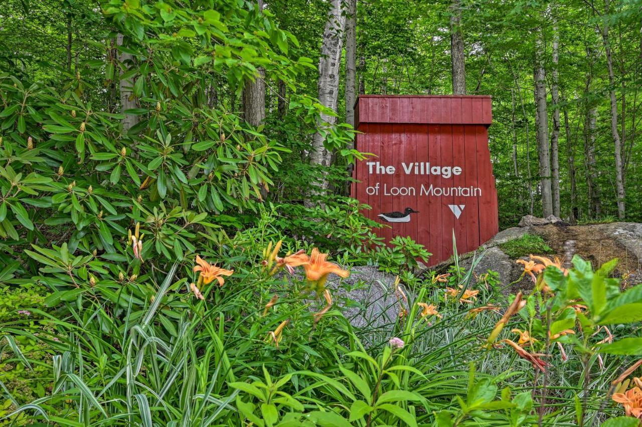 Village Of Loon Mtn Condo With Fireplace And Balcony! Lincoln Exterior foto