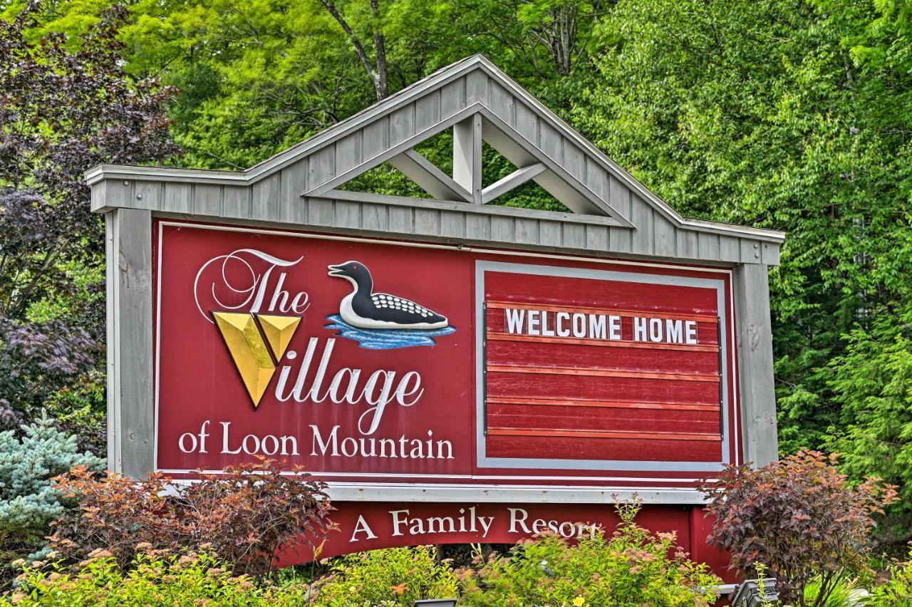 Village Of Loon Mtn Condo With Fireplace And Balcony! Lincoln Exterior foto